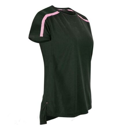 T-Shirt manches courtes - MIA - Noir / Fushia