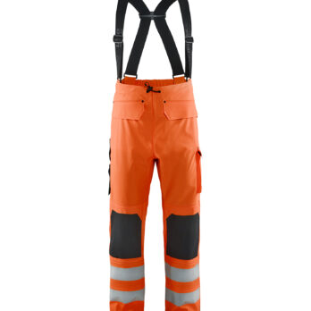 Pantalon de pluie HV Niveau 2 Orange fluo