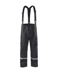 Pantalon de pluie HV Niveau 2 Noir