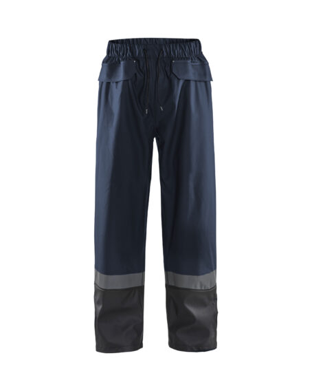 Pantalon de pluie niveau 2 Marine foncé/Noir