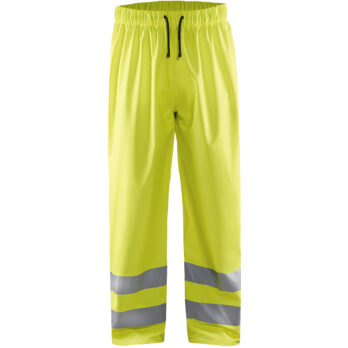 Pantalon de pluie HV niveau 1 Jaune fluo