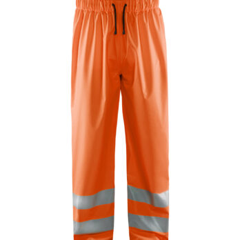 Pantalon de pluie HV niveau 1 Orange fluo