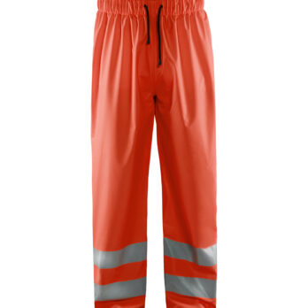 Pantalon de pluie HV niveau 1 Rouge fluo