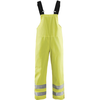 Cotte de pluie HV niveau 3 Jaune fluo