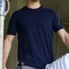 t-shirt bleu marine