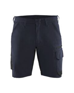 Short maintenance stretch 4D Marine/Noir