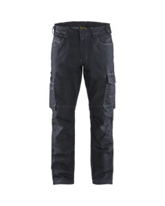 Pantalon maintenance denim stretch 2D Marine