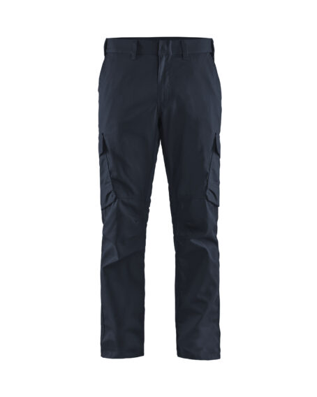 Pantalon industrie stretch 2D Marine foncé/Noir