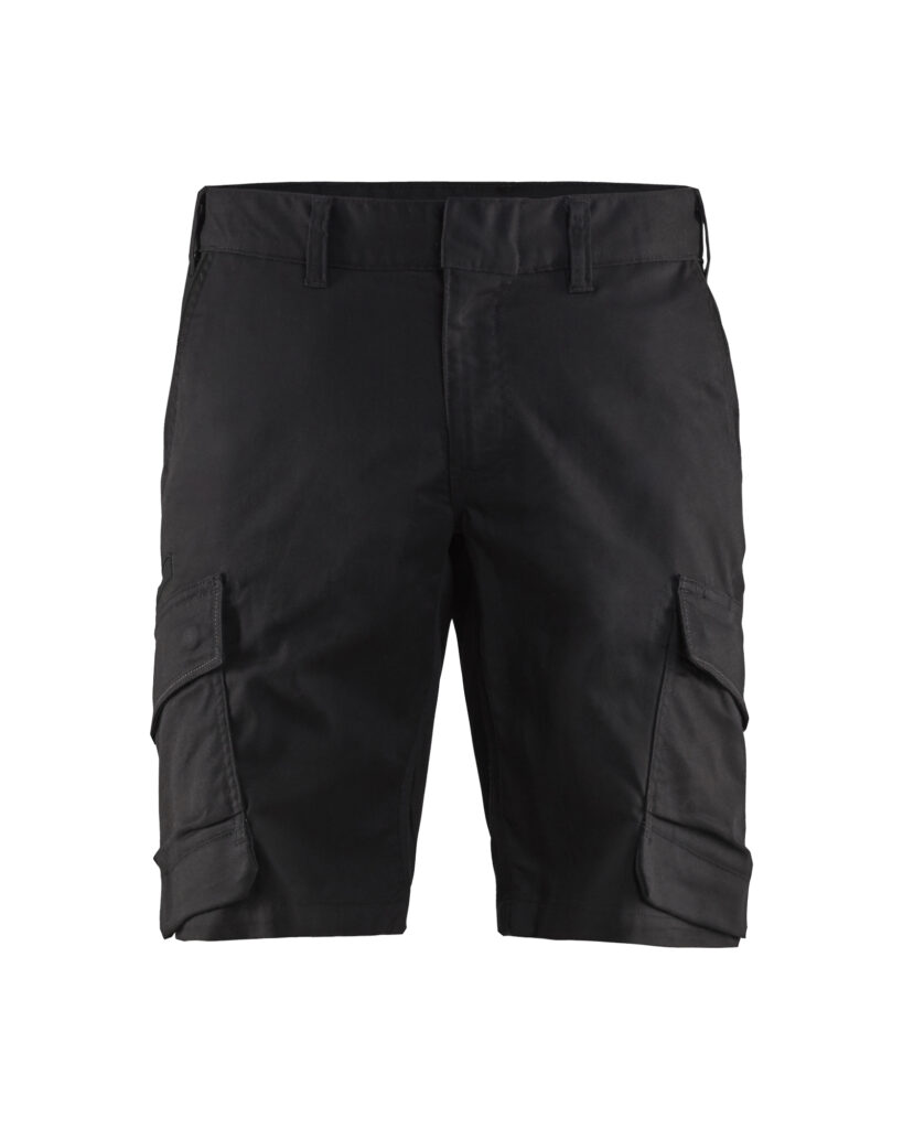 Short Industrie stretch 2D Noir