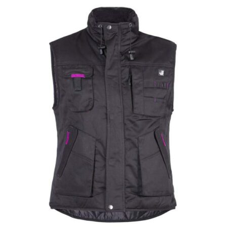 1452 MARYSE NOIR 2 20190101 pi hi600 li600 GILET DE TRAVAIL - MARYSE - North Ways