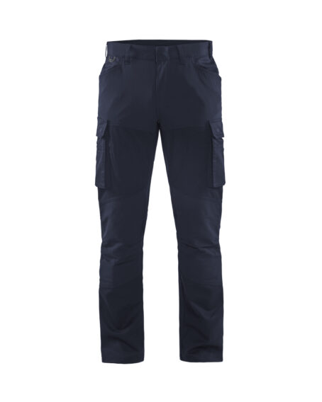 Pantalon maintenance stretch 2D Marine foncé