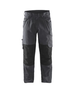 Trouser with knee pocket Unite Grey/Black