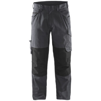 Trouser with knee pocket Unite Grey/Black