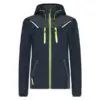 BLOUSON DE TRAVAIL - FLORENCE - marine jaune - North Ways – Image 2