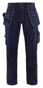 Pantalon Artisan Femme Marine