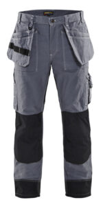 Pantalon Artisan Heavy Worker Gris clair/Noir