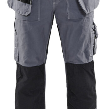 Pantalon Artisan Heavy Worker Gris clair/Noir