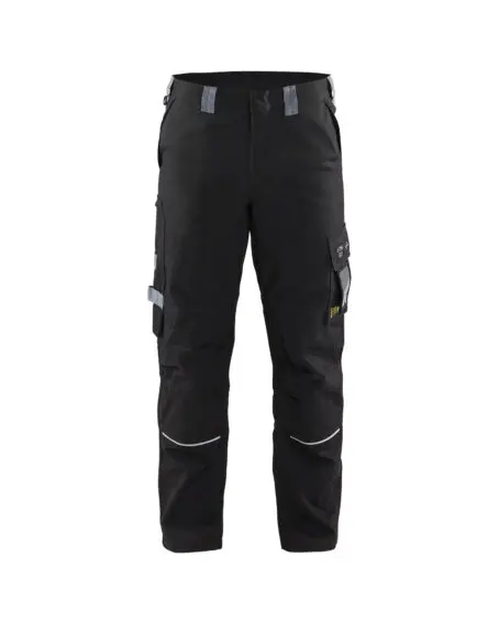 Pantalon Retardant-Flamme Noir/Gris clair