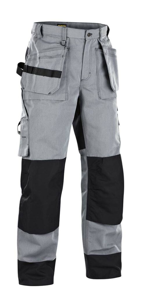 Pantalon Artisan Heavy Worker Gris clair/Noir