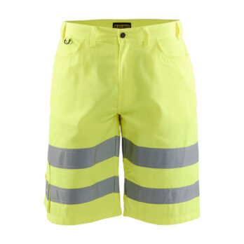 Short haute-visibilité Jaune fluo