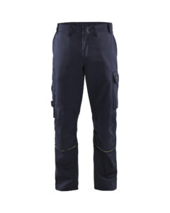 Pantalon de soudeur Marine/Jaune fluo