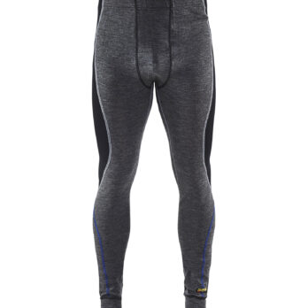 WARM 100% MERINO Long John Grey/Black