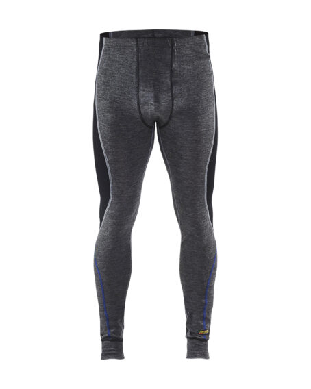 WARM 100% MERINO Long John Grey/Black