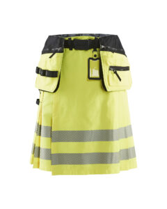 Kilt haute visibilité Jaune fluo/Noir