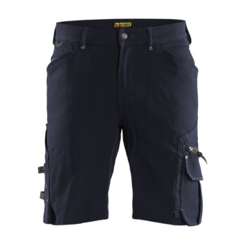 Short X1900 artisan stretch 4D sans poche flottante Marine foncé/Noir