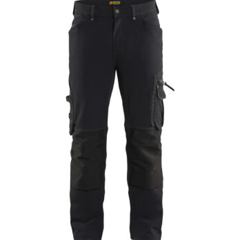 Pantalon X1900 artisan stretch 4D sans poches flottantes Noir