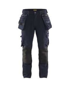 Pantalon X1900 artisan stretch 4D Marine foncé/Noir