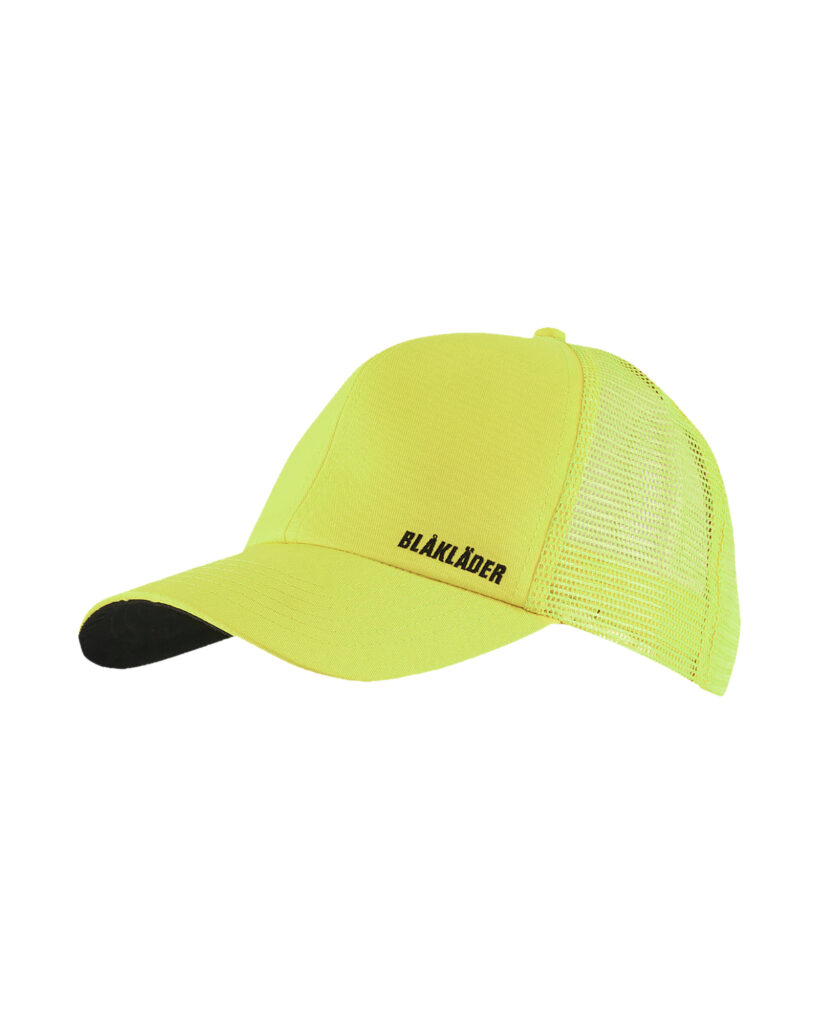 Casquette Jaune fluo