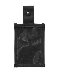 Poche porte-badge retardant flamme Noir