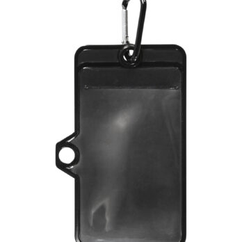 Poche porte-badge ou porte-mobile Noir