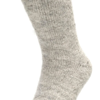 Chaussettes en laine Grand Froid Gris clair