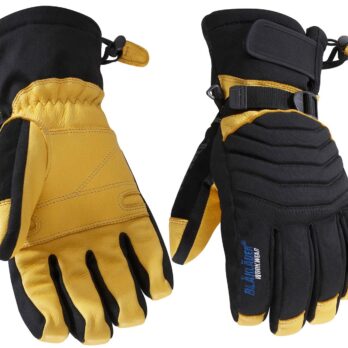 Gant de travail hiver thinsulate® Noir/Jaune fluo