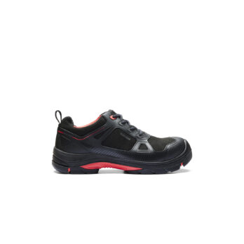 Chaussures de sécurité basses GECKO Noir/Rouge