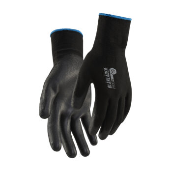 Gants de travail en PU trempé Noir