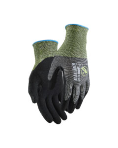 Gants de travail en nitrile trempé anti coupure niveau B Noir