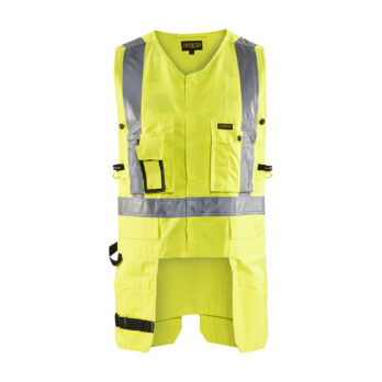 Gilet Porte-Outils haute visibilité Jaune fluo