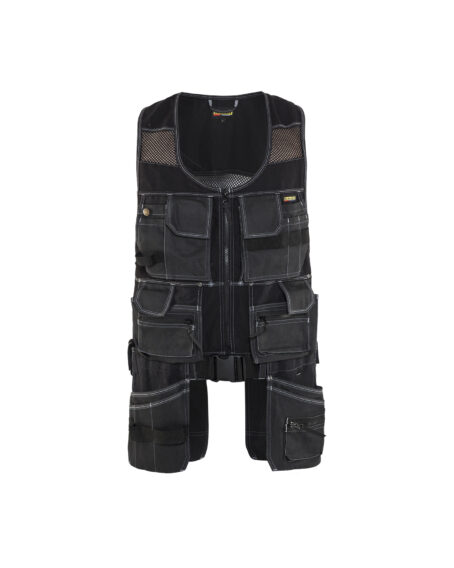 Gilet sans manches X1900 multipoches Noir