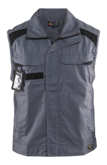 Gilet sans manches Industrie Gris clair/Noir