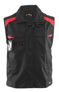 Gilet sans manches Industrie Noir/Rouge