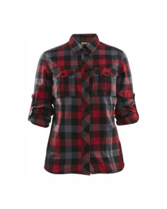 Chemise flanelle femme Rouge/Noir