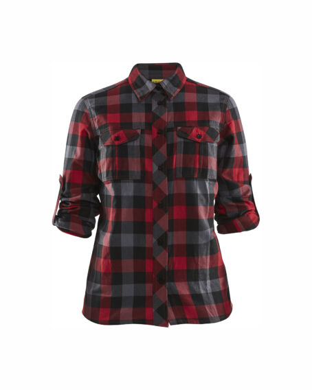 Chemise flanelle femme Rouge/Noir