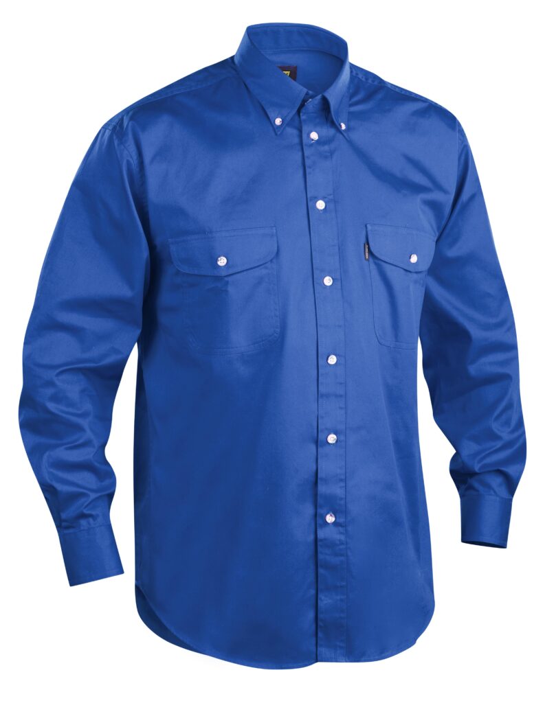 Chemise Bleu roi