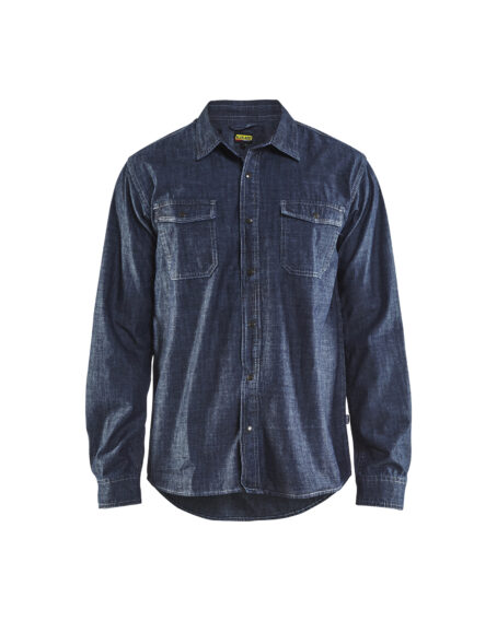 Chemise Denim Marine