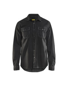 Chemise Denim Noir