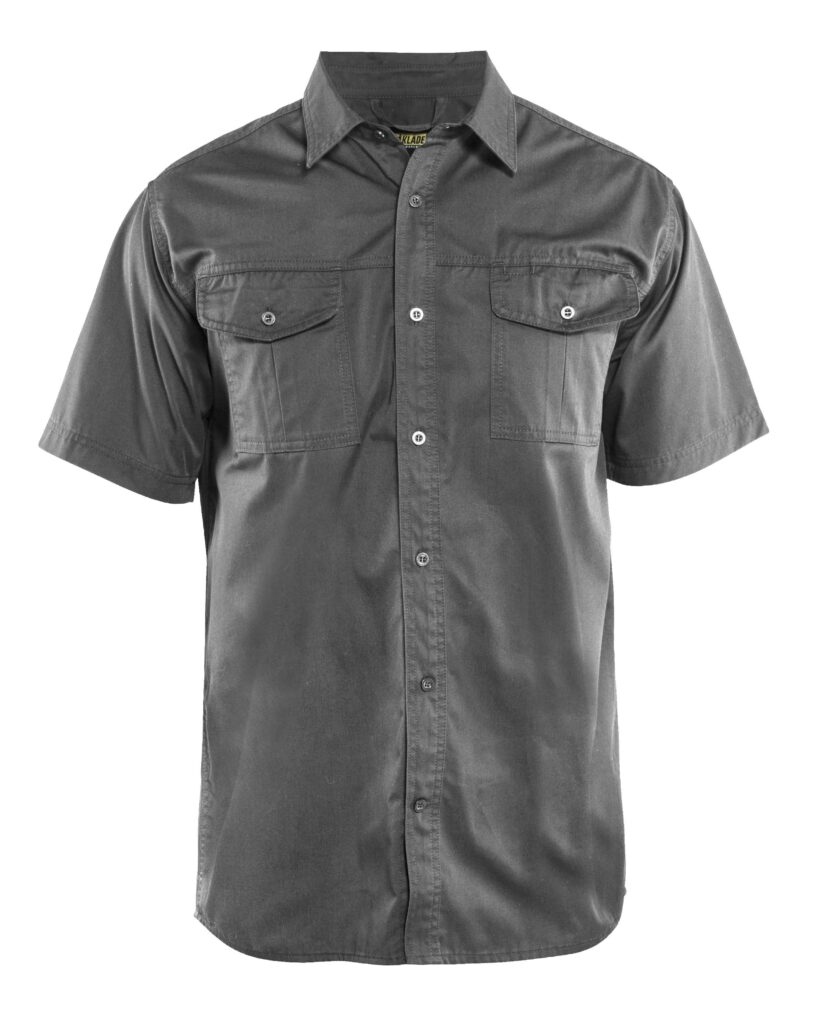 Chemise Twill Gris clair