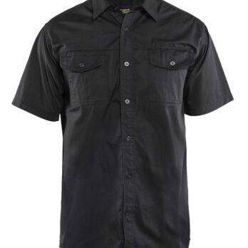 Chemise Twill Noir